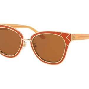 Tory Burch Orange Sunglasses